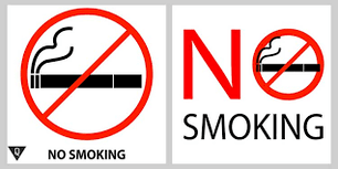 No smoking sign