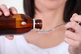 Cough syrup for smoking cessation