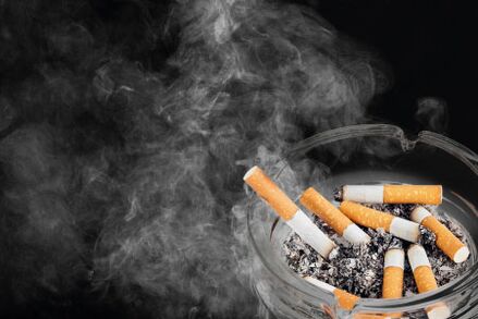 Cigarettes containing large amounts of harmful substances